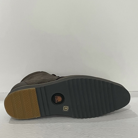 Tayno shoes casual sneakers charcoal Oxford premium fiber thick sole - Picture 5 of 5